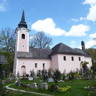 Die Wallfahrtskirche St. Jakob am Thurn.