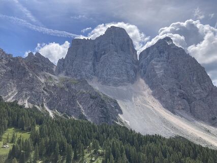 Foto von Marilena Locatelli entlang der Tour