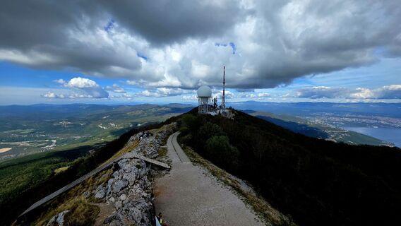 Photo de Danijel Sorola le long du parcours
