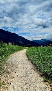 Photo de Petra Scherrer le long du parcours