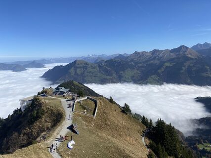 Foto von Urs Zbinden entlang der Tour