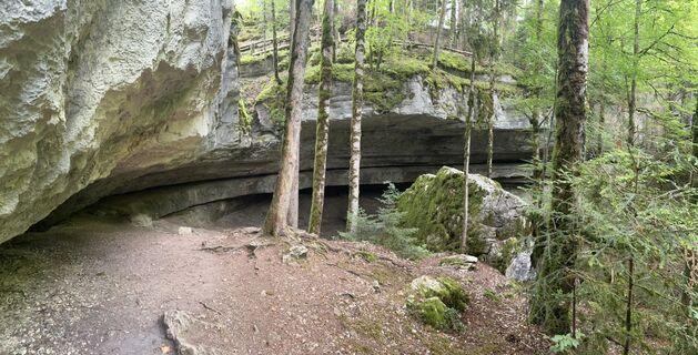 Foto von Christophe Tischmacher entlang der Tour