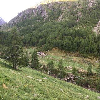 Blick auf die Furggalp