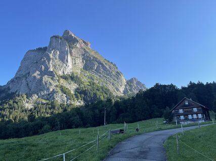 Foto van Urs Lindauer langs de tour
