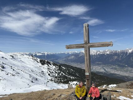 Foto von Helmut Schuchter entlang der Tour
