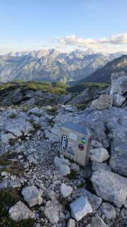 Photo de Klementina Gartner le long du parcours