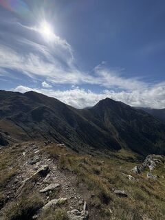 Fotografia z Marion Egger na trase