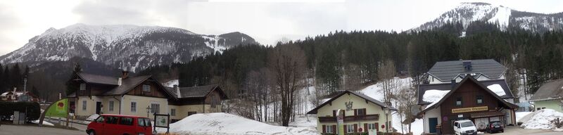 Wanderstart Aufstieg