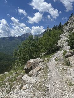 Photo de Markus Schröter le long du parcours
