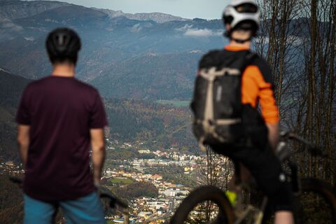 Blick auf Bruck an der Mur