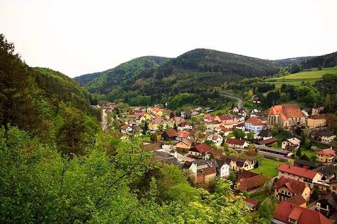 Blick über Weiten vom Drei-Kirchenweg