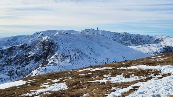 Foto von Heide Baumgartner entlang der Tour