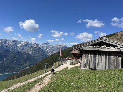 Foto von Veronika Schulte entlang der Tour