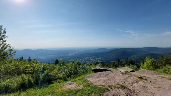 Aussicht von der Teufelsmühle