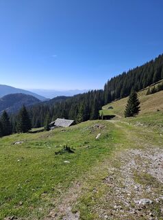 Foto von Miha Gros entlang der Tour