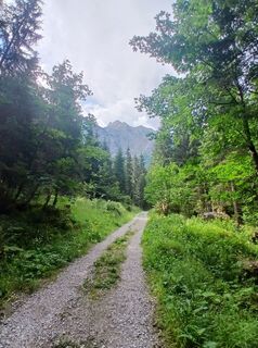 Foto von Barbara Oberndorfer entlang der Tour