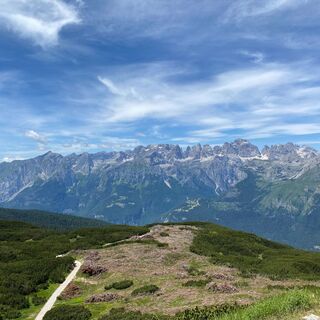 Dolomiten der Brenta von Cima Paganella aus