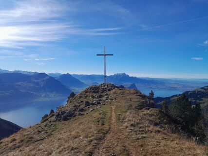 Foto von Andreas Stadel entlang der Tour