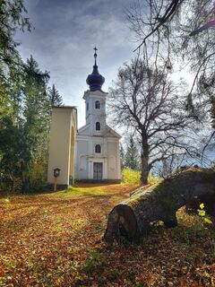 Photo de Erwin Schmid le long du parcours