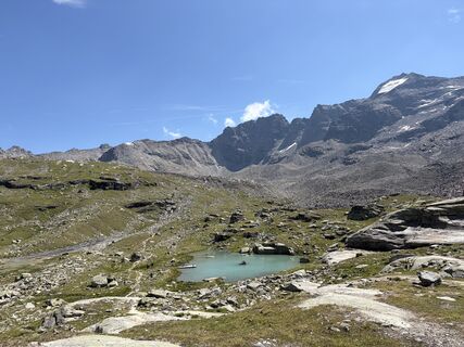 Foto von Colin Bowser entlang der Tour