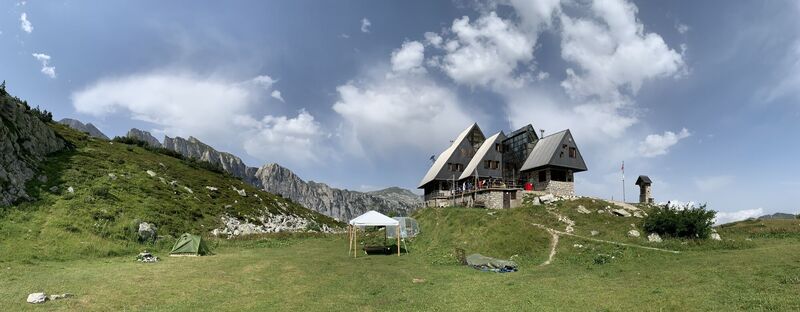Foto von Toni Lerda entlang der Tour