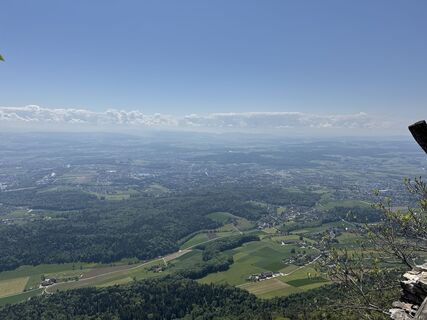 Foto von Hans Schneider entlang der Tour
