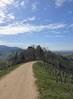 Foto von Michel Kennel entlang der Tour