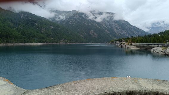 Foto von Maurizio Dell'acqua entlang der Tour