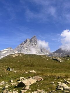 Foto von Lorella Cesana entlang der Tour
