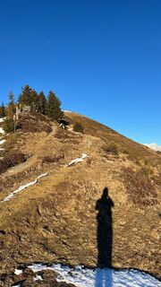 Photo de Eva Klem le long du parcours