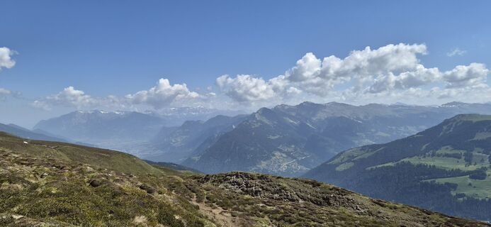 Photo de Priska Thomann-Bischofberger le long du parcours