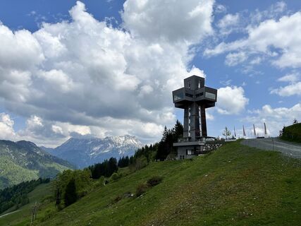 Foto von Kerstin Albrecht entlang der Tour