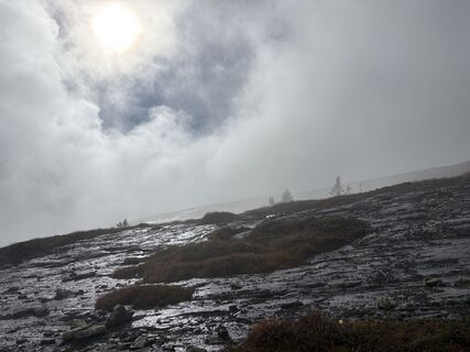 Foto fra Jako Koel undervejs på turen