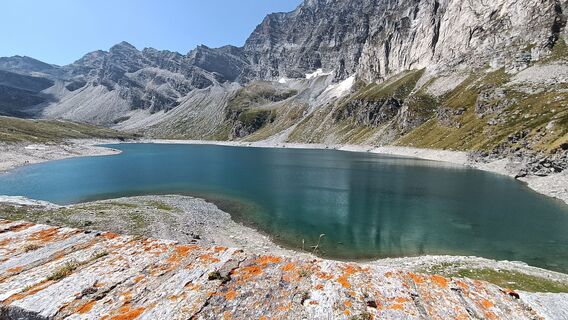 Zdjęcie z Maurizio Dell'acqua wzdłuż trasy