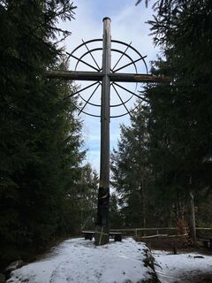 Foto von Daniel Vogel entlang der Tour
