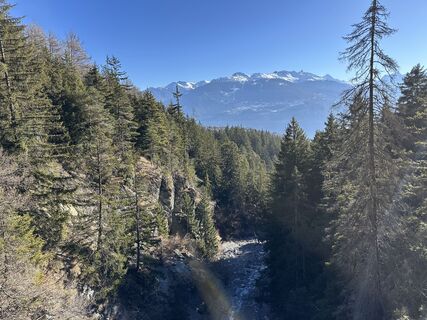 Foto de Yves Ecuyer a lo largo del recorrido