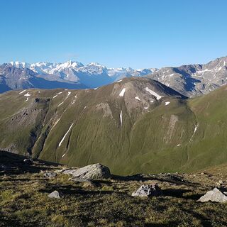 Blick von der Es-cha Hütte