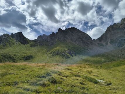 Foto de Gabriele Cucchi a lo largo del recorrido