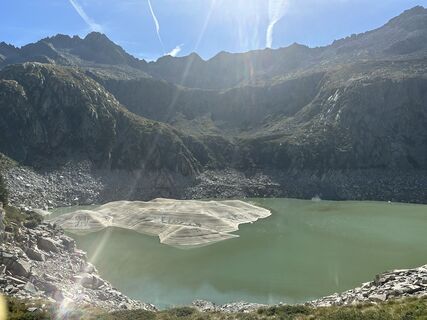 Photo de Agnese Martinelli le long du parcours