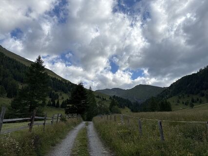 Photo de Andreas le long du parcours