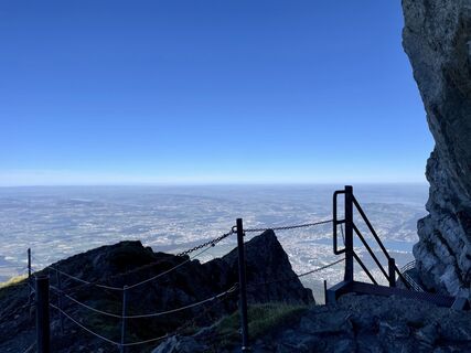 Photo de Rainer Jellinek le long du parcours