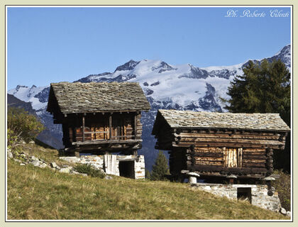 Typisches Walserhaus