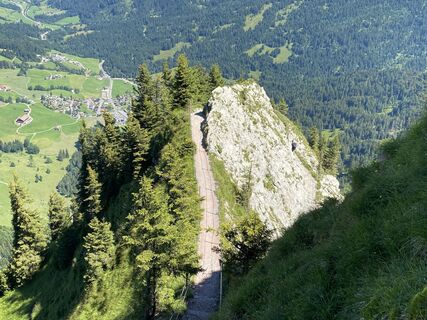 Zdjęcie z Arthur Muskalla wzdłuż trasy
