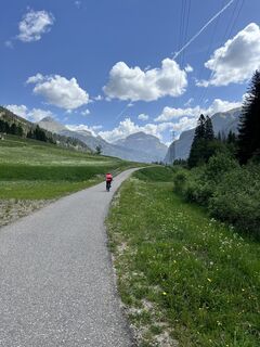 Foto von Massimo Gilberti entlang der Tour