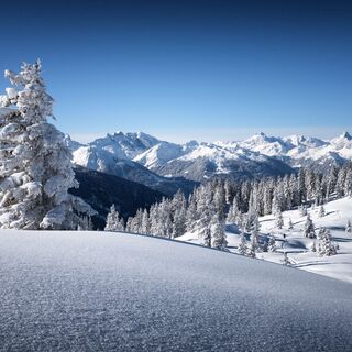 Landschaft zum Muttjöchle