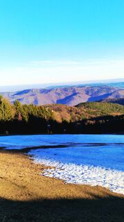 Zdjęcie z Elisabeth Rossa wzdłuż trasy