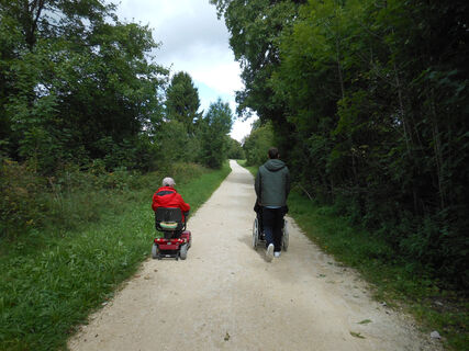 Wegbeschaffenheit Beginn Abstädter Burgblicktour