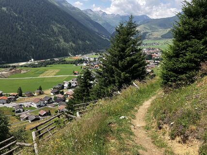Foto von Martin Würsch entlang der Tour