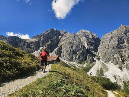 Fotografia z Nadja Schreiber na trase