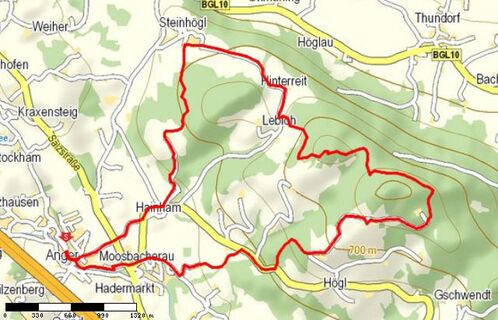 Höglrunde-Stroblalm-Steinhögl